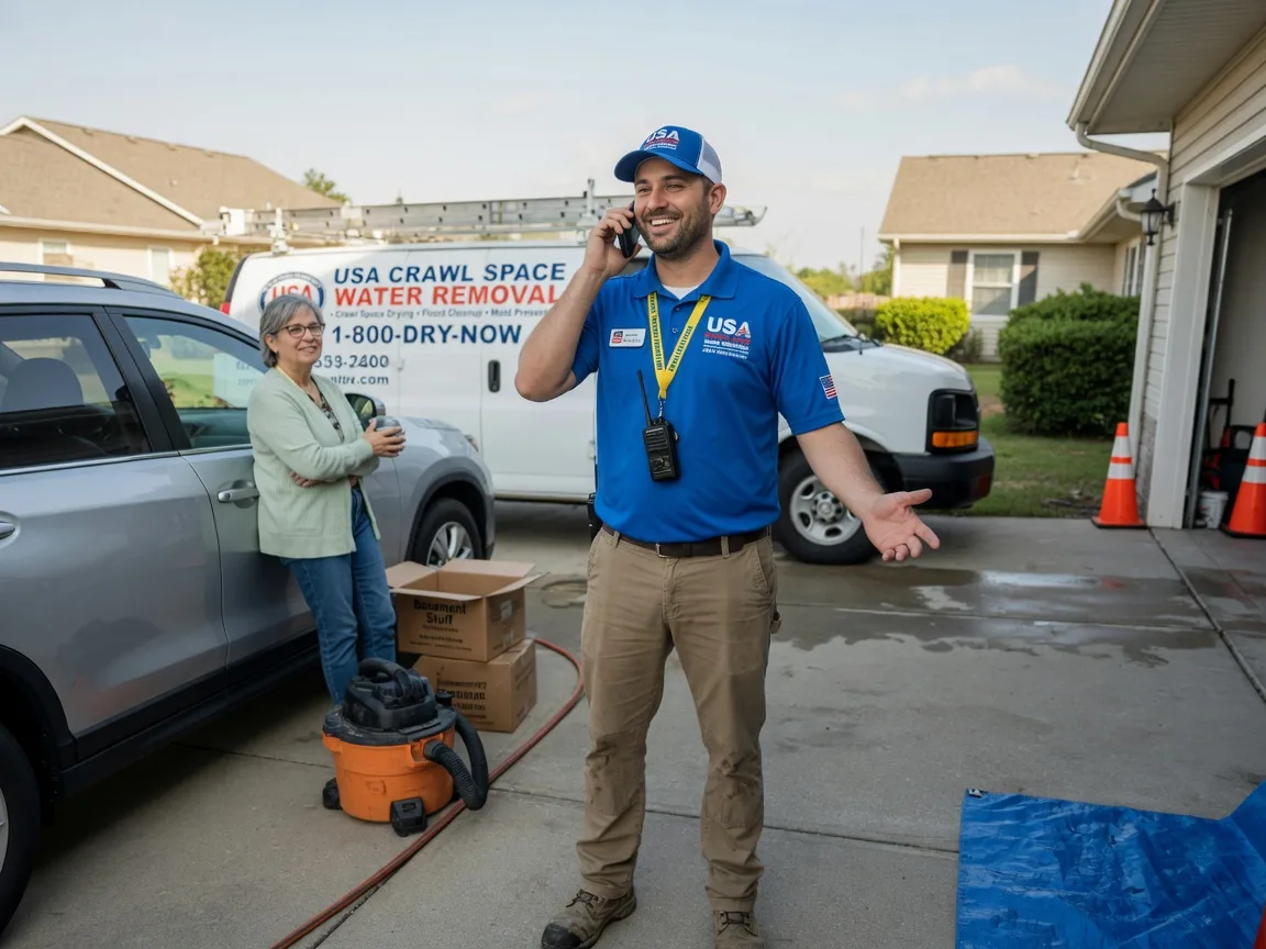 Crawl Space Water Removal Delong, IN FAQs